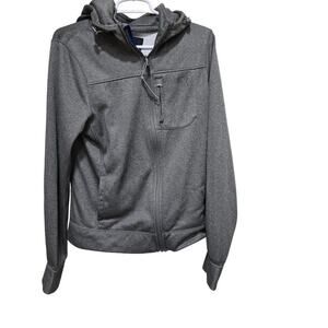 Abercrombie & Fitch Gray Full Zip Hoodie Men’s Medium Active